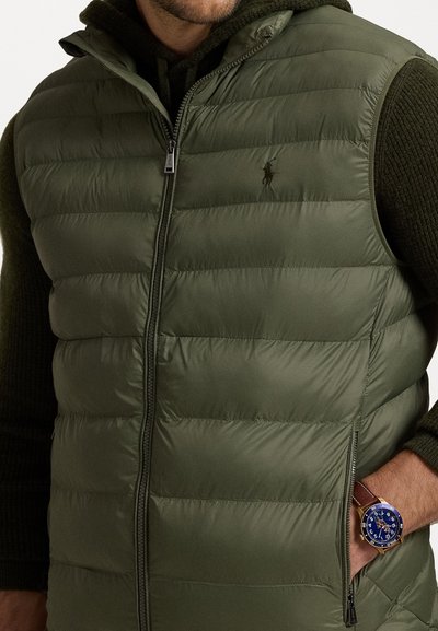 Polo Ralph Lauren Big & Tall THE COLDEN PACKABLE VEST - Weste - cruise olive