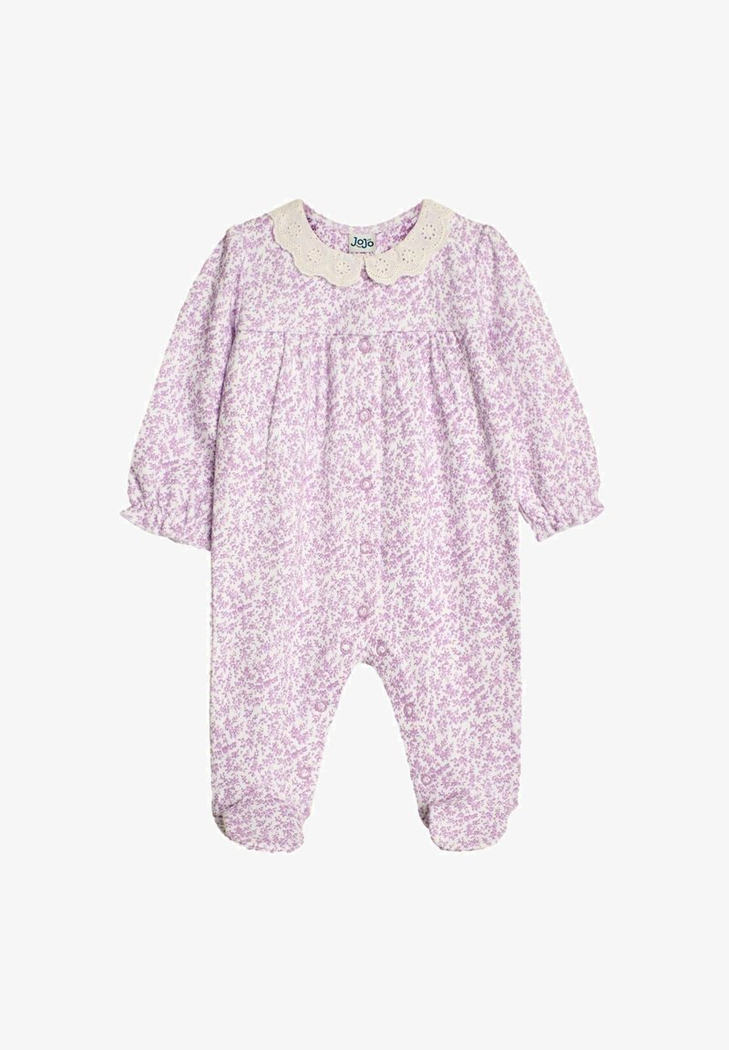 JoJo Maman Bébé PRETTY FLORAL - REGULAR FIT - Pajac za spanje - lilac