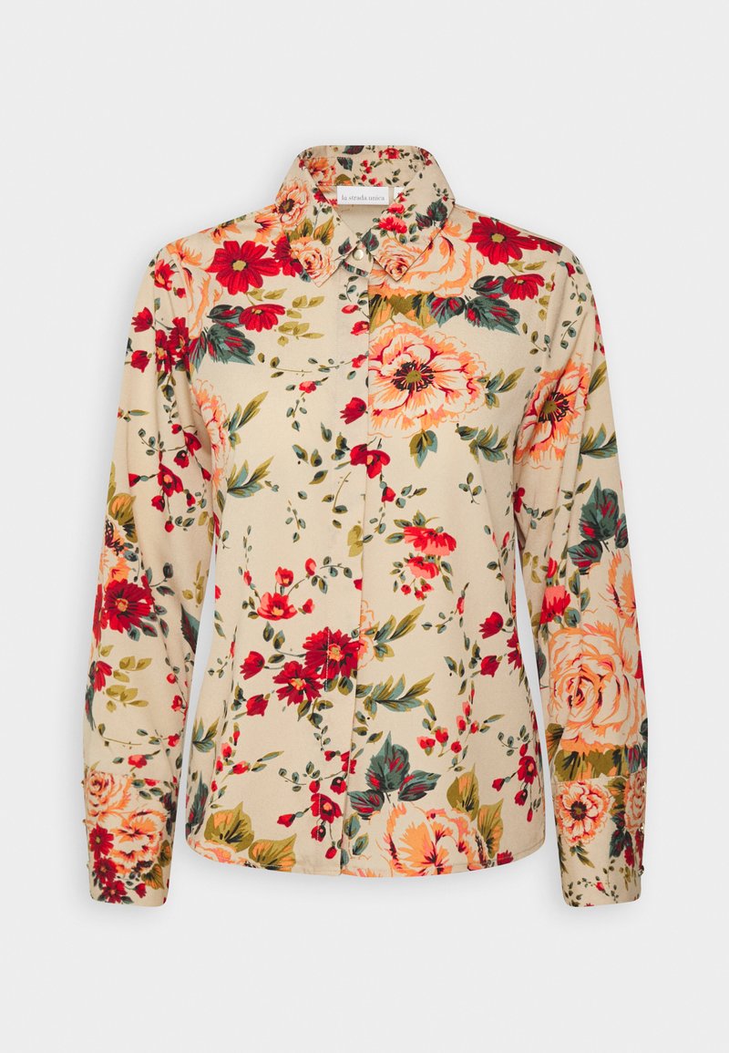 La Strada Unica Overhemdblouse beige