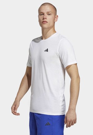 ESSENTIALS FEEL READY - T-Shirt sport - white /black