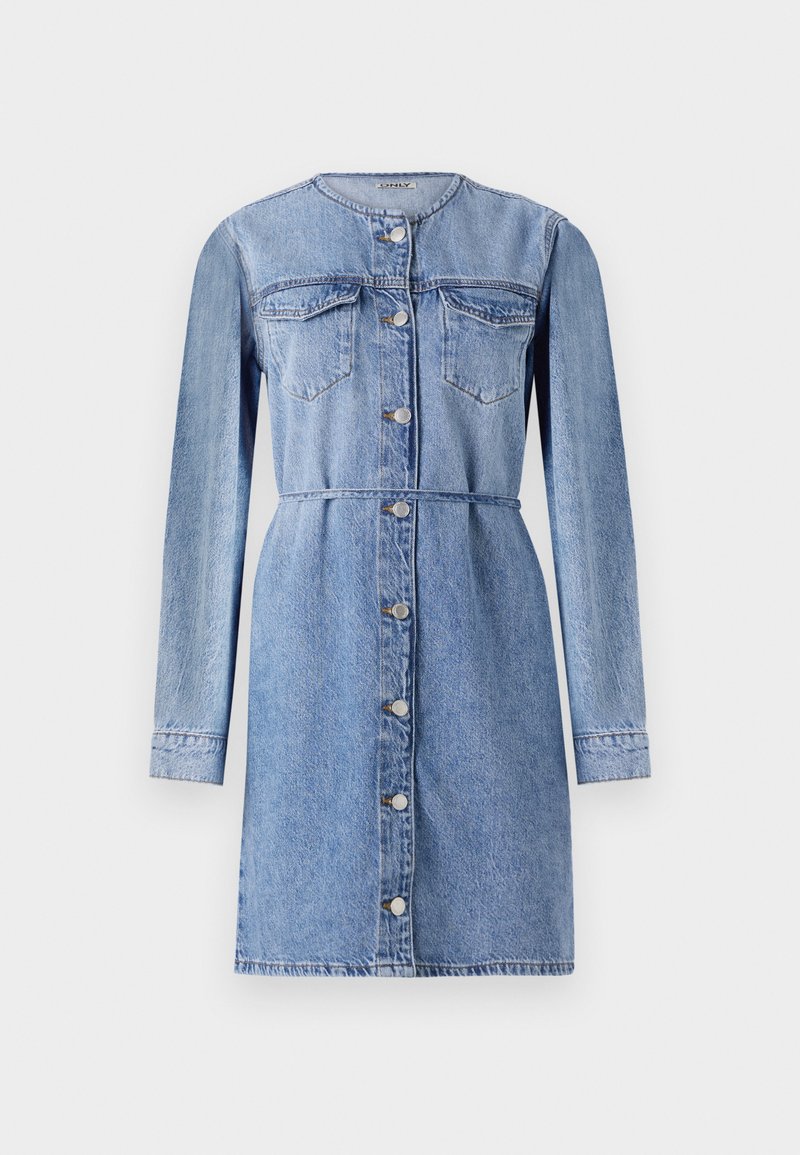 Only Jeansjurken lichtblauw denim