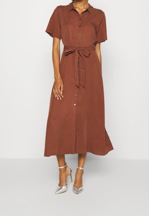 Robe chemise - brown