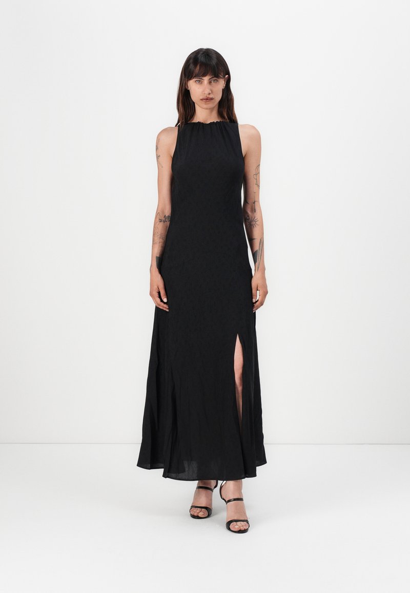 Pinko AGNOLOTTO ABITO LOVE BIRDS UNITO - Maxi-jurk - nero limousine