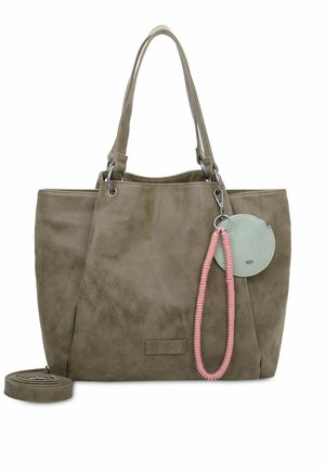 Shopping bag - mottled red