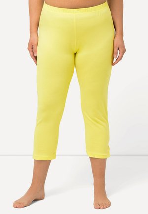 RÖSSEN BIS CAPRI KLASSISCHE 7/8 IN UNI ENGANLIEGENDE - Leggings - Trousers - lemon yellow