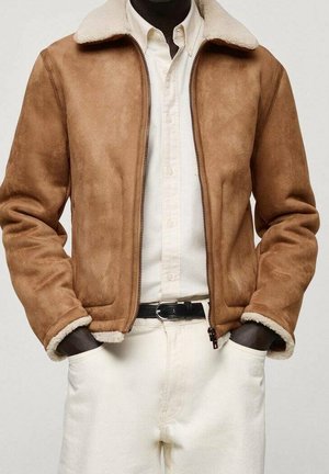 Keinonahkatakki - brown