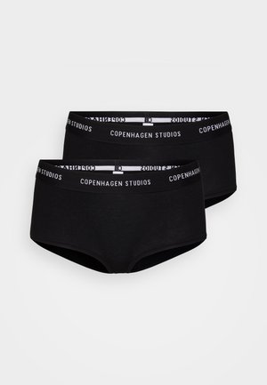 2 PACK - Pants - black