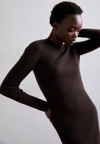 Iro LIETTE - Robe pull - dark brown