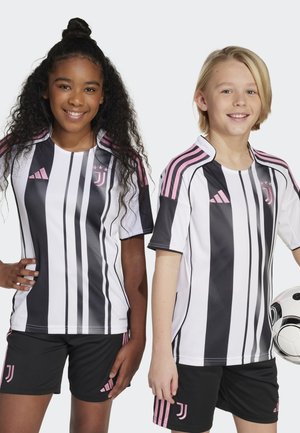 JUVENTUS 25/26 HOME JERSEY KIDS UNISEX - T-shirt de sport - white/black