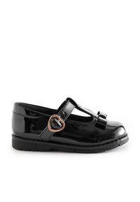 Next - SCHOOL JUNIOR BOW T-BAR SHOESFIT (F) - Zīdaiņu apavi - black patent Miniatūras attēls 1