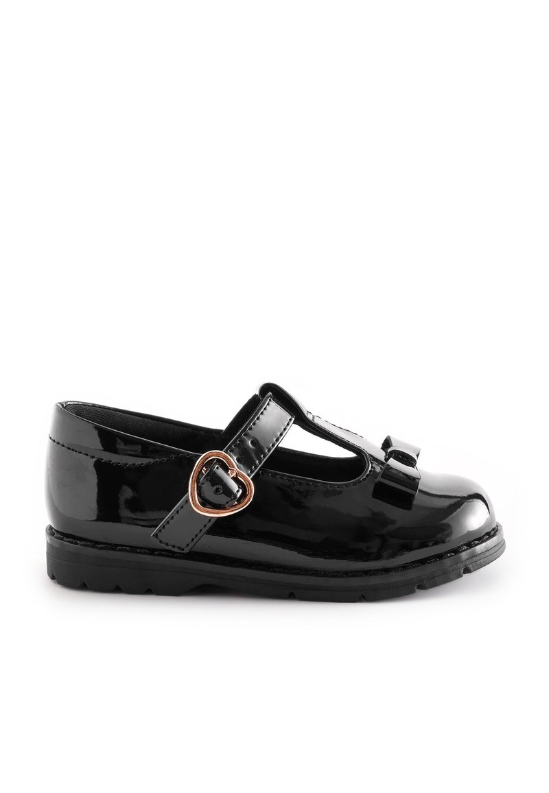 Next - SCHOOL JUNIOR BOW T-BAR SHOESFIT (F) - Obuća za bebe - black patent, Povećaj