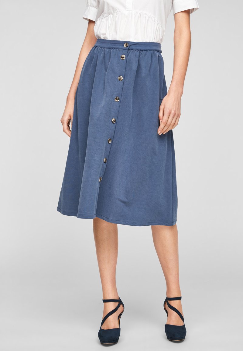 s.Oliver A-linjekjol - dark blue