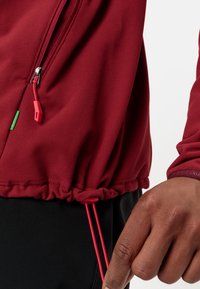 Vaude ELOPE STORM HOODY - Felpa con zip - carmine
