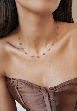 Hey Happiness, CORAL BEAD - Collar - gold-coloured