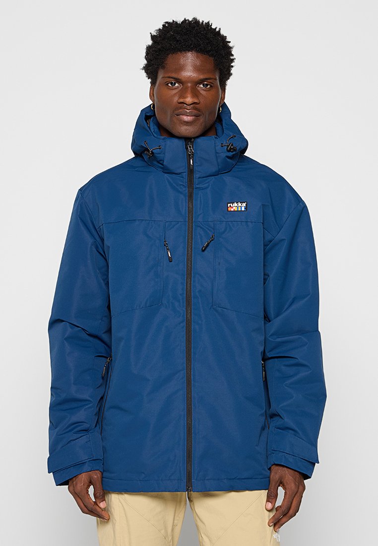 RUKKA Outdoorjas donkerblauw RUKKA Outdoorjas donkerblauw