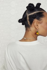 Never Fully Dressed LEMON TEE - Tricou cu imprimeu - white