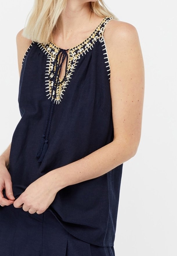 Monsoon Top - dark blue