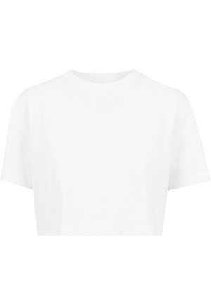 LADIES SHORT OVERSIZED TEE - Osnovna majica kratkih rukava - white