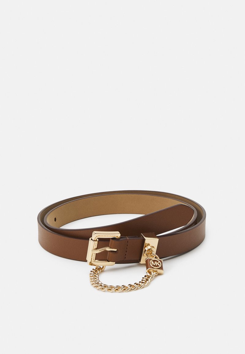 MICHAEL Michael Kors CHAIN BELT Ceinture lugggage/goldcoloured/marron ZALANDO.FR