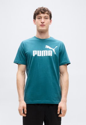 LOGO TEE - T-Shirt print - emerald ice