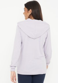 LEGEA SAIL - Felpa con zip - lilla