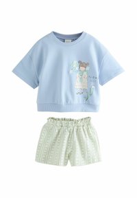 Next - REGULAR FIT - SET - Kratke hlače - blue ditsy floral girl Miniaturna slika 1