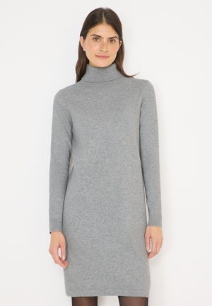 KUSCHELIGES ROLLKRAGEN  - Robe pull - grau