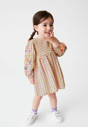 EMBROIDERED STANDARD - Vestido informal - purple