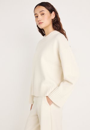 CREW NECK SWEATER - Pulóver - gardenia