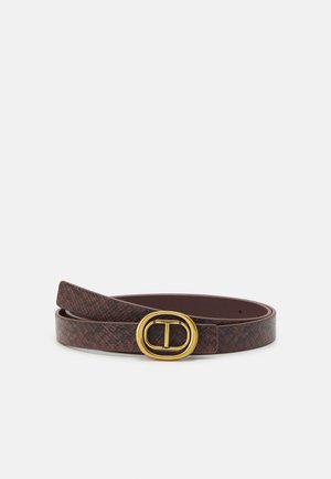 BELT - Belt - pitone chocolate malt/fondente