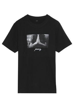 PRAY TEE - Tricou cu imprimeu - schwarz