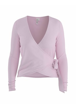HYPEDROP, OBERTEIL MIT LANGEN ÄRMELN HDOLEA WRAP - Maglietta a manica lunga - sweet taffy