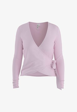 HYPEDROP, OBERTEIL MIT LANGEN ÄRMELN HDOLEA WRAP - Langarmshirt - sweet taffy