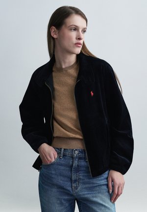 JACKET - Ľahká bunda - polo black