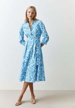 3/4 SLEEVE - Blousejurk - blau