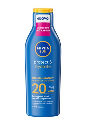 PROTECT & HYDRATE LATTE SOLARE SPF 20 200 ML - Crema solare - transparent