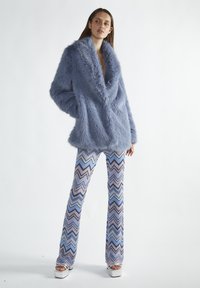 Glamorous Vinterkappa /-rock - steel blue