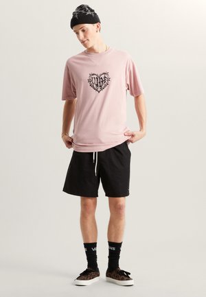 Vans, BARBED HEART , czerwony