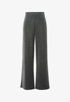WIDE LEG - Bukser - black