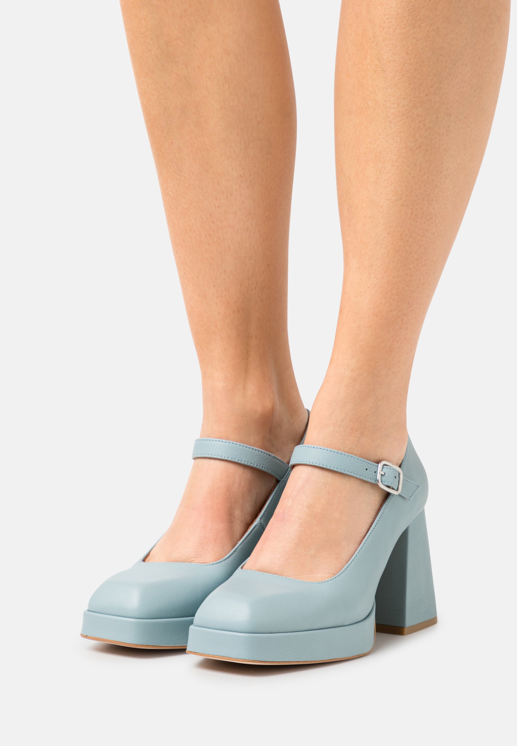 ÁNGEL ALARCÓN Zapatos de plataforma - dream cielo/azul claro - Zalando.es