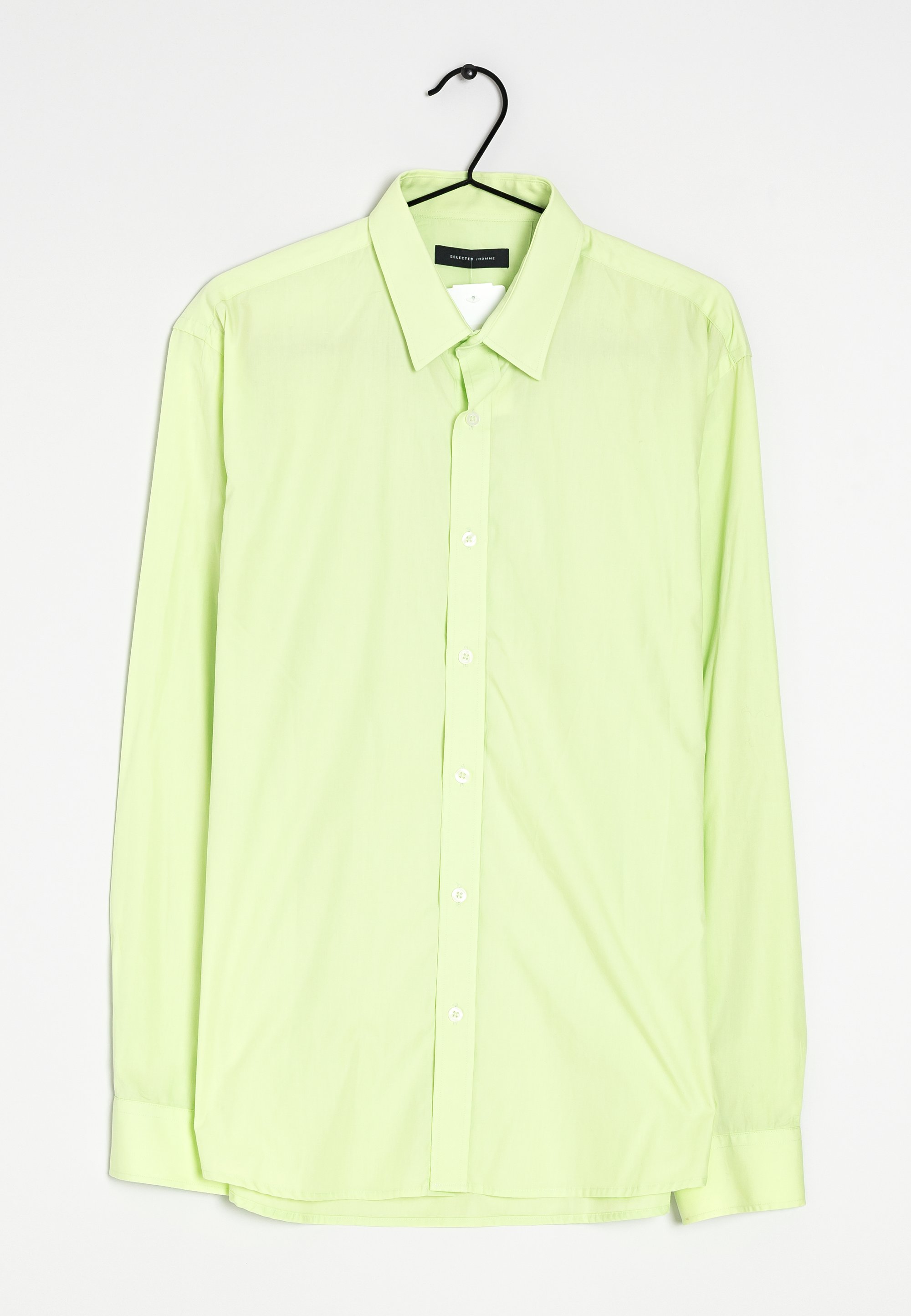 Selected Homme Chemise green/vert fluo (Seconde main) ZALANDO