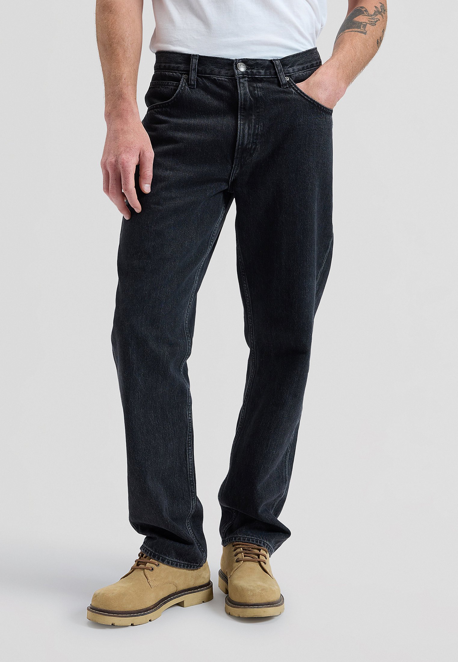 Lee HADEN - Relaxed fit jeans - cerberus/black denim - Zalando.co.uk