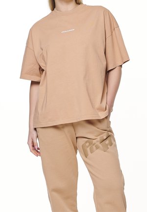 Print T-shirt - sand