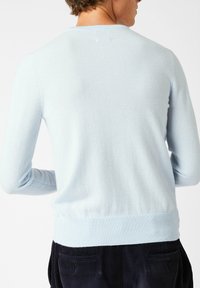 Rodier ROUND NECK - Strickpullover - bleu ciel