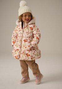Next SHOWER RESITANT PRINTED  - REGULAR FIT - Wintermantel - cream