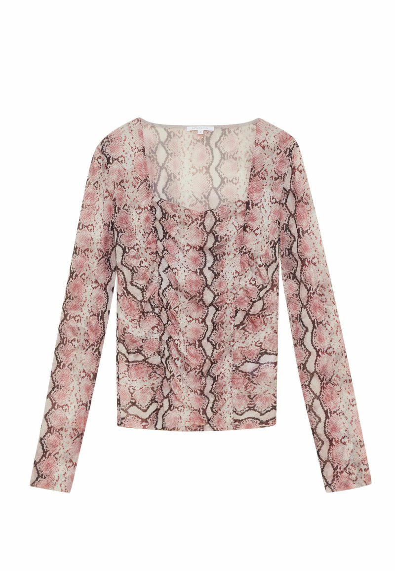 PATRIZIA PEPE Blouse donkerroze