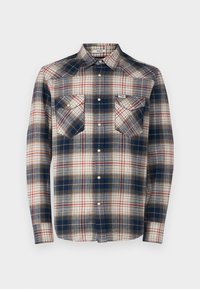 WESTERN  - Marškiniai - navy/red