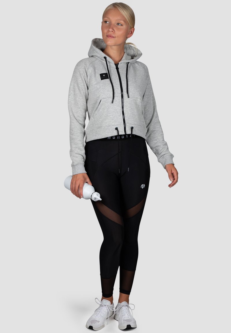 Damen Sportbekleidung | MOROTAI Sweatjacke hellgrau - IY57981 Damen Sportbekleidung | MOROTAI Sweatjacke hellgrau - IY57981