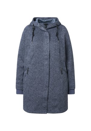 Ulla Popken, KNIT FLEECE-LINED JACKET - Korte frakker - marine