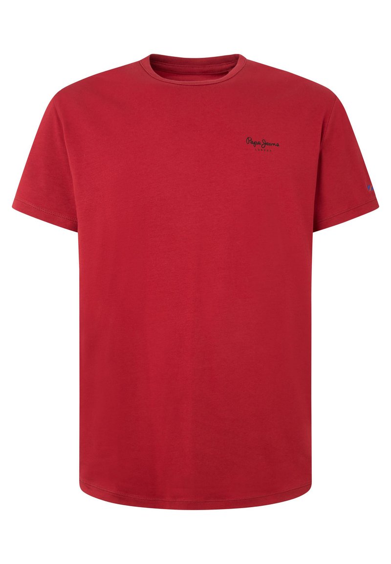 Pepe Jeans - ORIGINAL BASIC - Basic T-shirt - burnt red, Enlarge